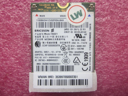 Lenovo FRU Ericsson N5321 MA Board 04W3823