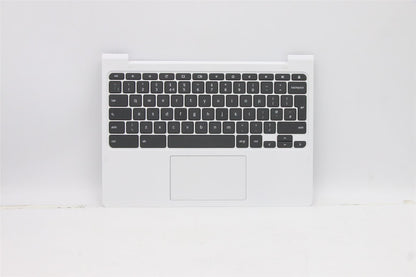 Lenovo Chromebook C330 Keyboard Palmrest Top Cover UK White 5CB1B77627