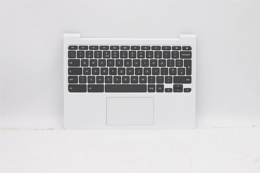 Lenovo Chromebook C330 Keyboard Palmrest Top Cover UK White 5CB1B77627