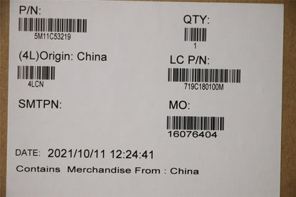 Lenovo 5M11C53219 MECH_ASM 14WQUXGA,IR,HPD,Woven,HDR,AUO