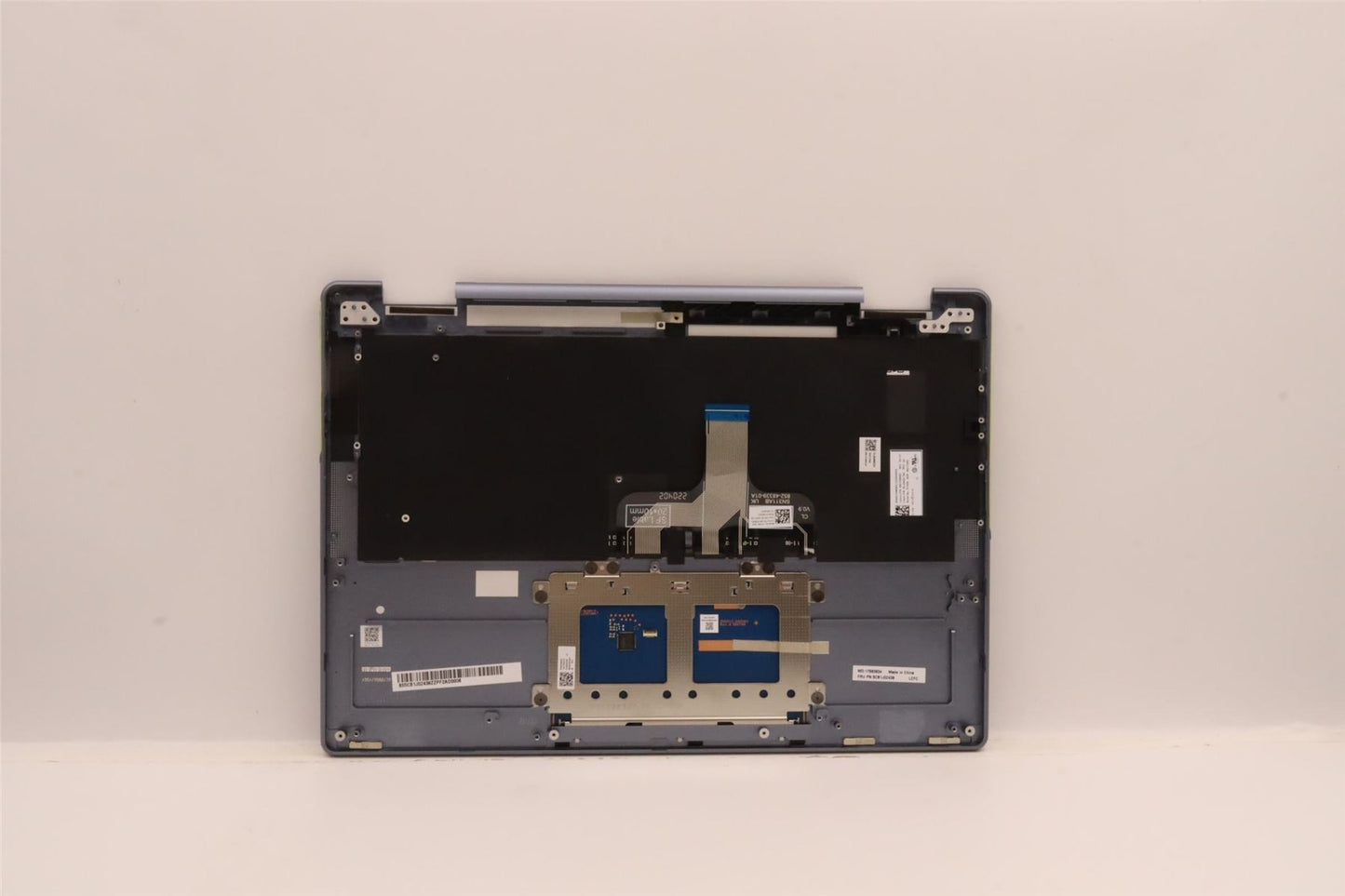 Lenovo Yoga 7 14IAL7 Palmrest Cover Touchpad Keyboard Nordic 5CB1J02439