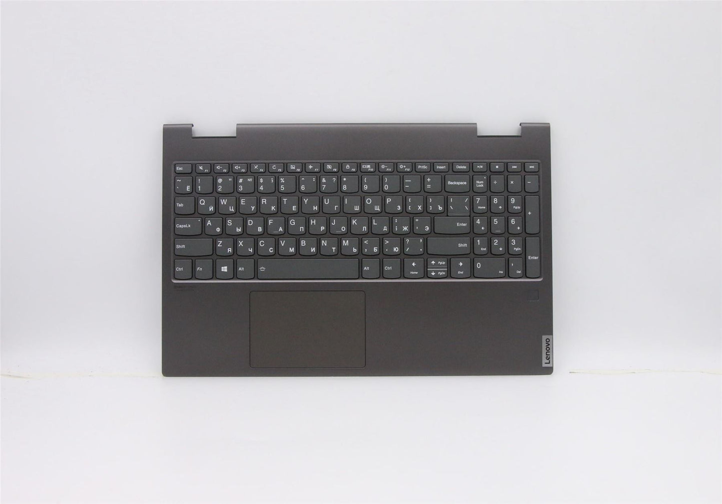 Lenovo Yoga C740-15IML Keyboard Palmrest Top Cover Russain Grey 5CB0U43804