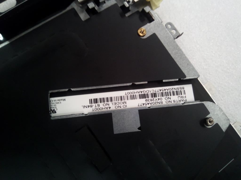 Lenovo TP_YOGA12, NL, CHY, Backlit Dutch Keyboard 04Y2639