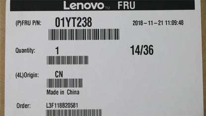 Lenovo ThinkPad P50 LCD Cover Rear Back Housing Black 01YT238
