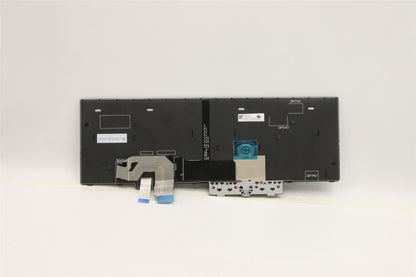 Lenovo ThinkPad T15g Gen 2 P15 Gen 2 s Keyboard Ukrainian Black 5N21B44401