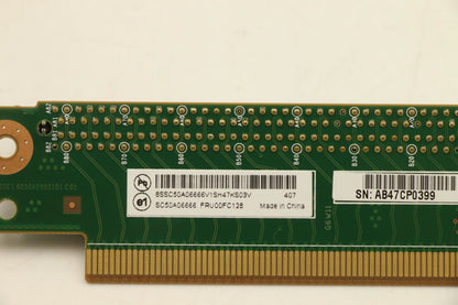 Lenovo FRU ThinkSerRSC_1ux16_v1.0 x1 x16 Board 00FC128
