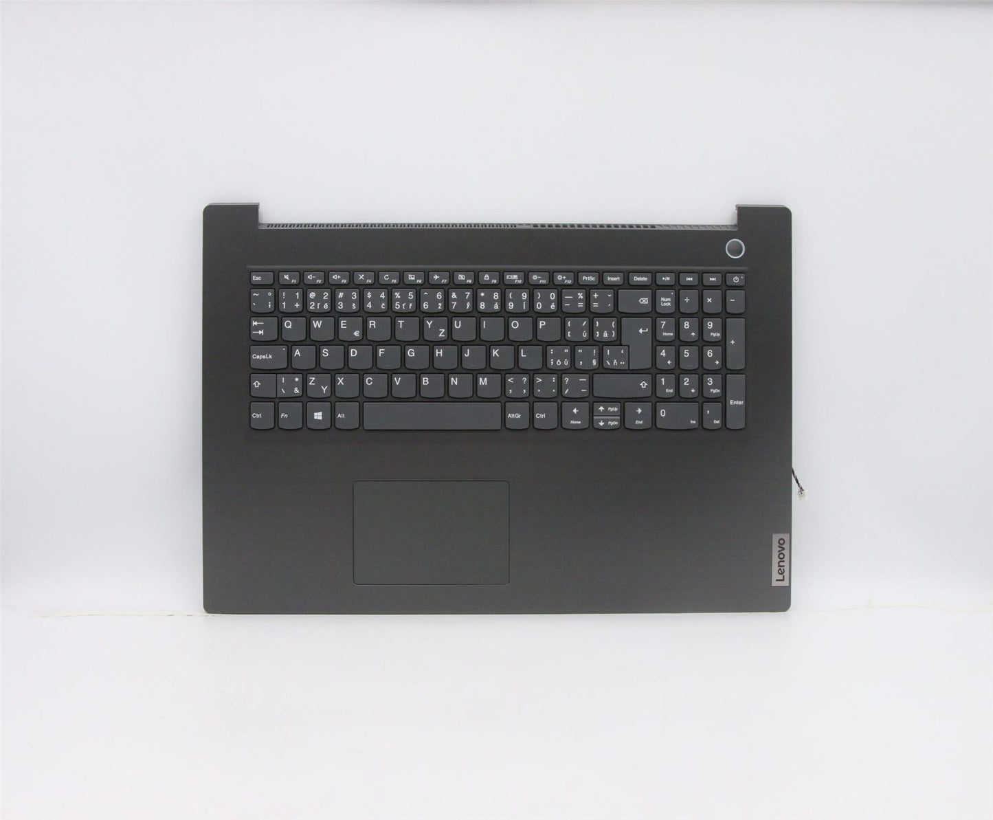 Lenovo V17-IIL Keyboard Palmrest Top Cover Czech Grey 5CB0Z48336