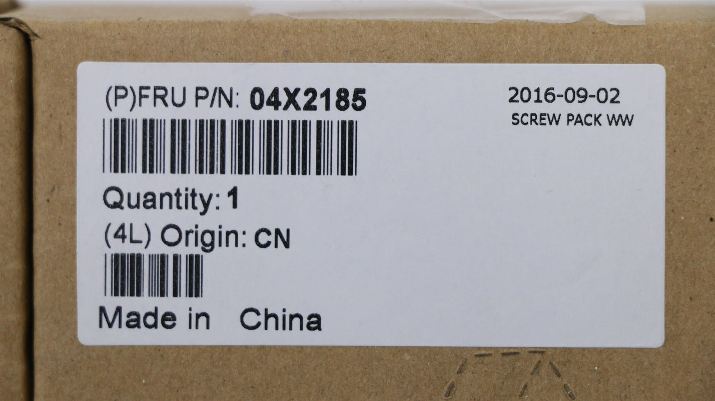 Lenovo 04X2185 SCREW ALL SCREW LIST