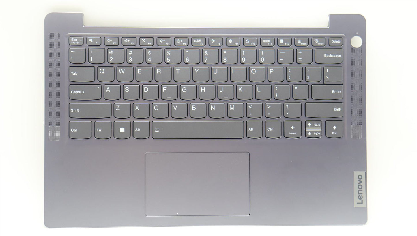 Lenovo IdeaPad 3 14AMN8 Palmrest Cover Touchpad Keyboard US Backlit 5CB1L30046