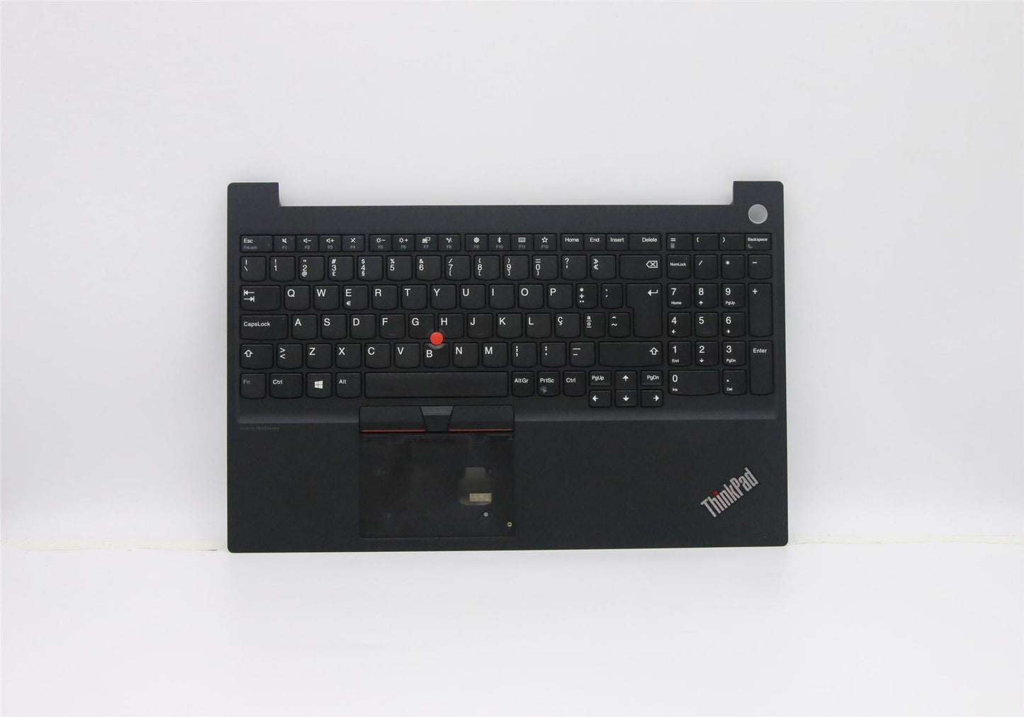 Lenovo ThinkPad E15 Keyboard Palmrest Top Cover Portuguese Black 5M10V16999