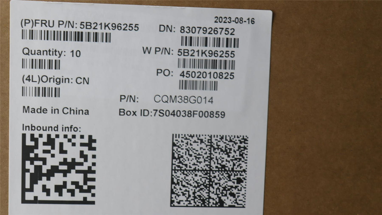 Lenovo FL R5P 7530U UMAPL WINYD YfL3NA 5B21K96255