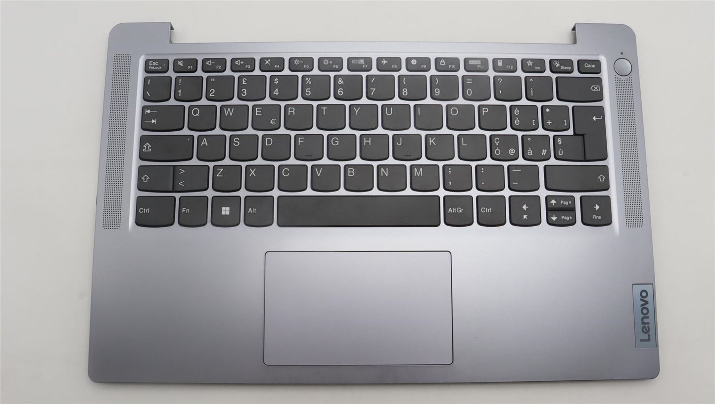 Lenovo IdeaPad 3 14AMN8 Palmrest Cover Touchpad Keyboard Italian 5CB1L30212