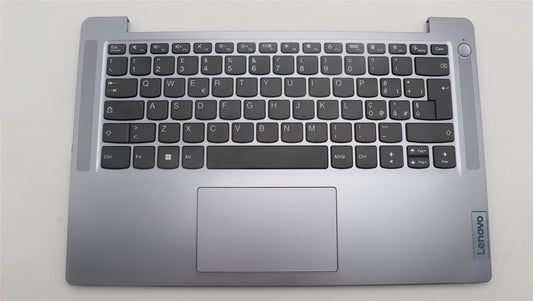 Lenovo IdeaPad 3 14AMN8 Palmrest Cover Touchpad Keyboard Italian 5CB1L30212