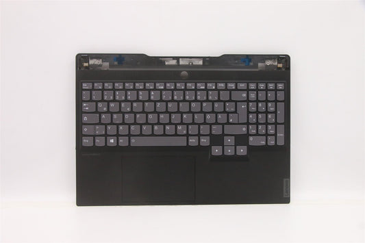 Lenovo S7 15ACH6 Palmrest Cover Touchpad Keyboard German Black 5CB1C93682