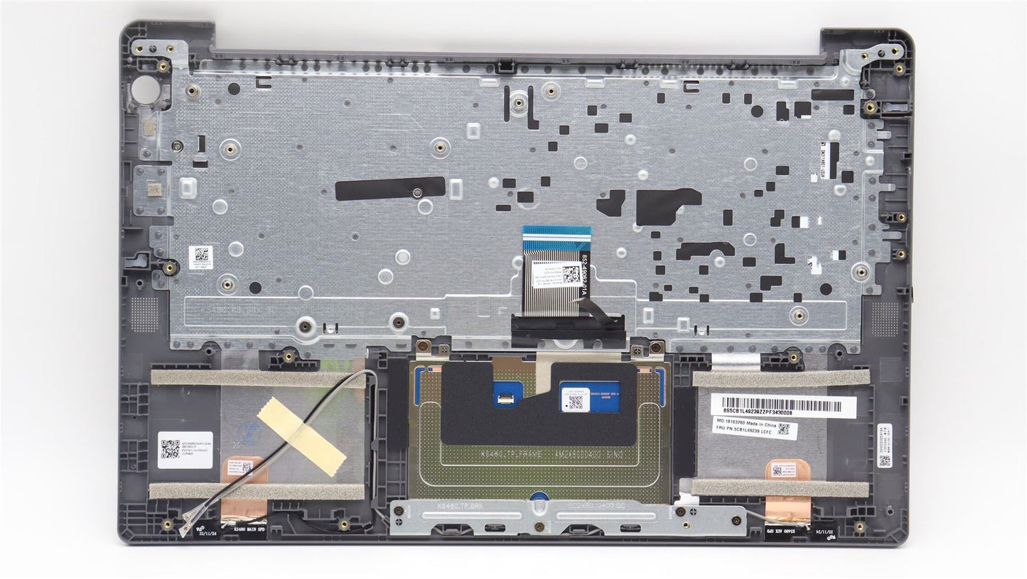 Lenovo IdeaPad 3 14IRU8 Palmrest Cover Touchpad Keyboard UK Backlit 5CB1L49239