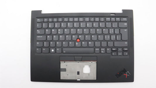 Lenovo Carbon X1 9th Keyboard Palmrest Top Cover German Black 5M11C53257