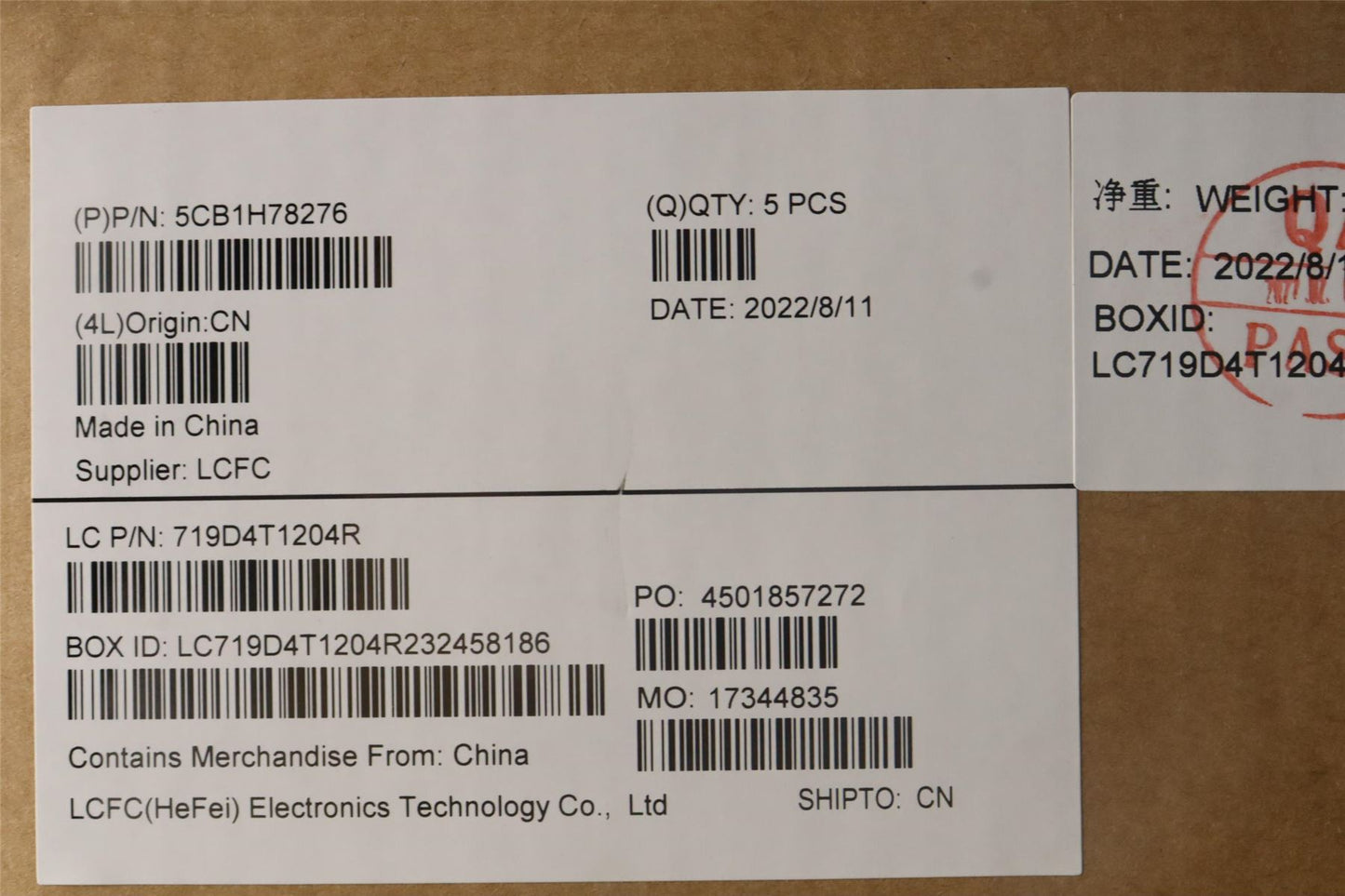 Lenovo COVER Upper Case ASM_HUN L82RK NFP AG BL 5CB1H78276