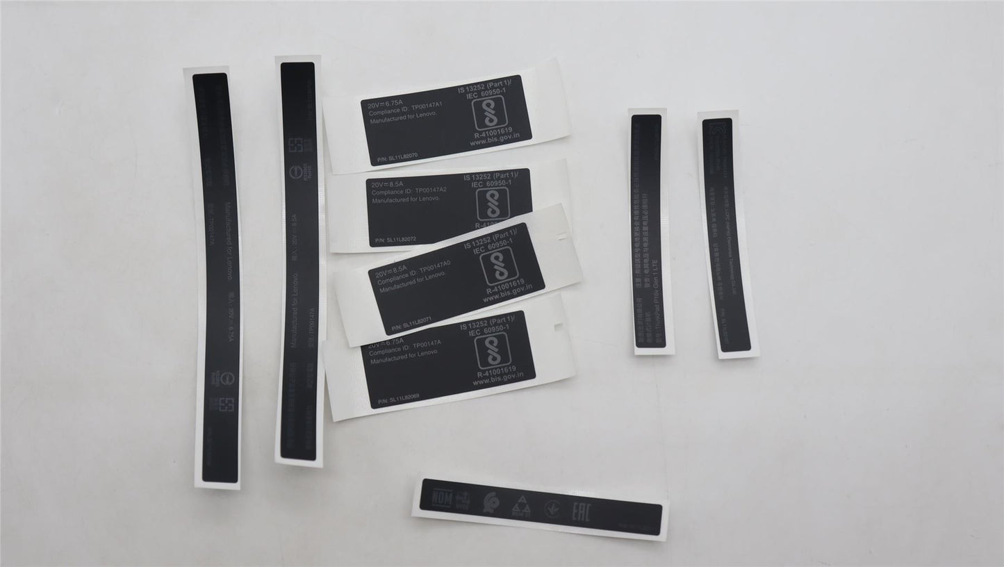 Lenovo LABEL FRU LABEL KITS ASM Oak1.0 5L11H70986