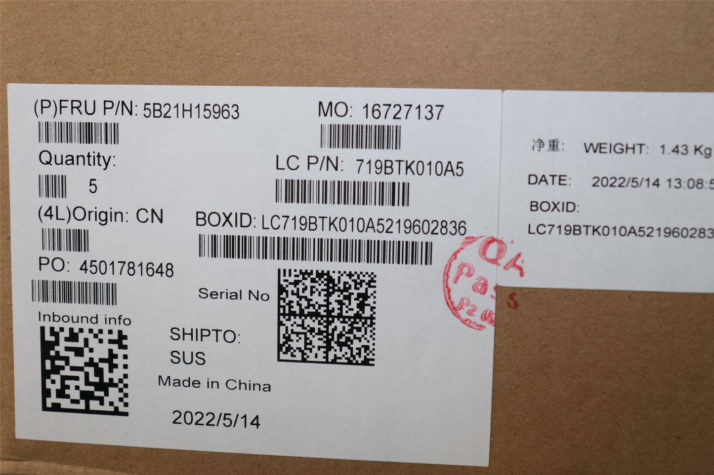 Lenovo ThinkPad T15 Gen 2 T14 Gen 2 Motherboard Mainboard DIS 16G 5B21D65265