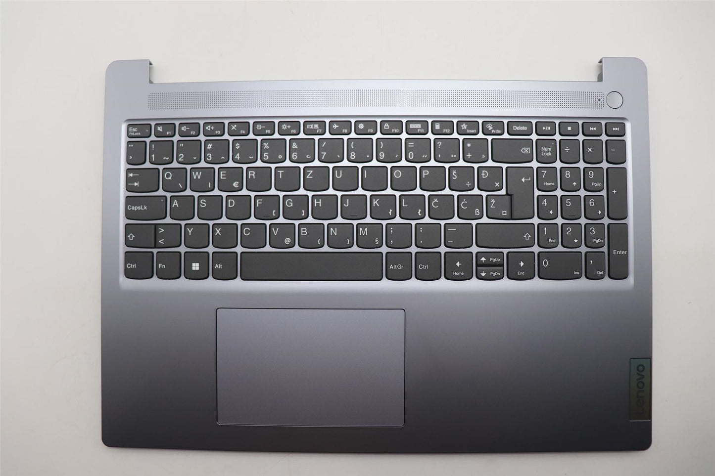 Lenovo IdeaPad 3 16ABR8 Palmrest Cover Touchpad Keyboard Slovenian 5CB1L15017