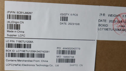 Lenovo IdeaPad 3 15IAH8 Palmrest Cover Touchpad Keyboard US Europe 5CB1L88267