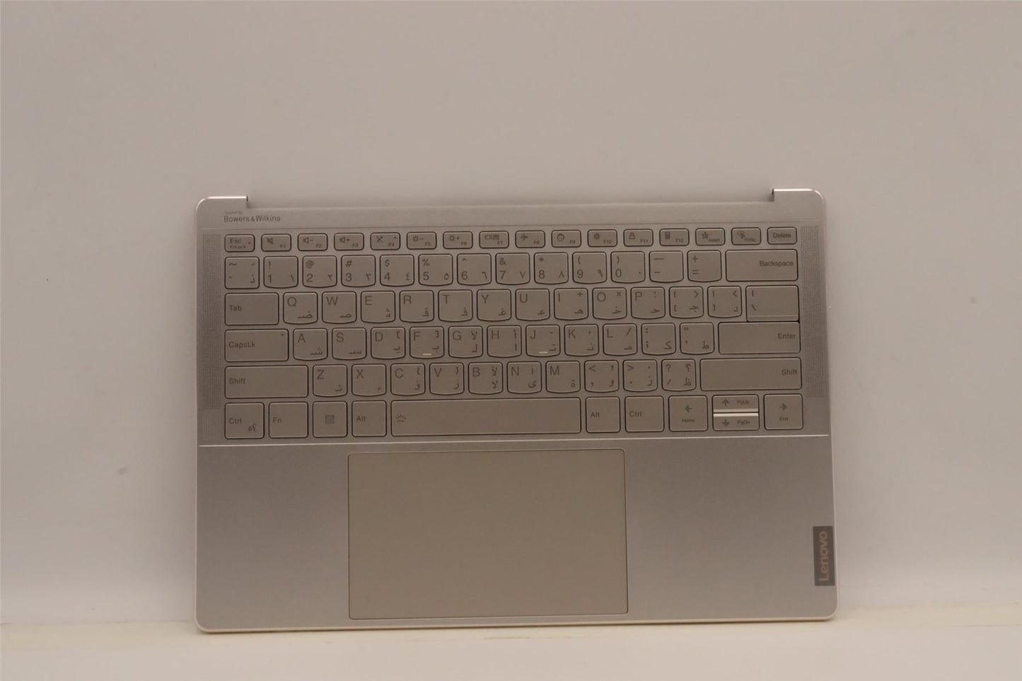 Lenovo Yoga 9 14IAP7 Palmrest Cover Touchpad Keyboard Arabic Grey 5CB1J10171
