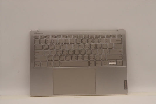 Lenovo Yoga 9 14IAP7 Palmrest Cover Touchpad Keyboard Arabic Grey 5CB1J10171
