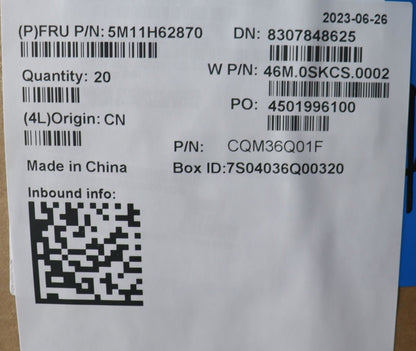 Lenovo MECH_ASM FR MECH_ASM A COVER CS 3.0T SG 5M11H62870