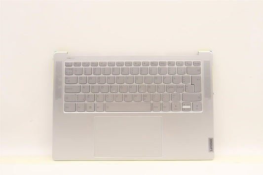 Lenovo Yoga 7 X 14IAH7 Palmrest Cover Keyboard Nordic Silver 5CB1J30315