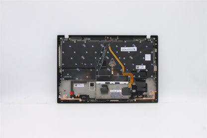 Lenovo ThinkPad X1 8th Gen Keyboard Palmrest Top Cover Estonian Black 5M10Z27523