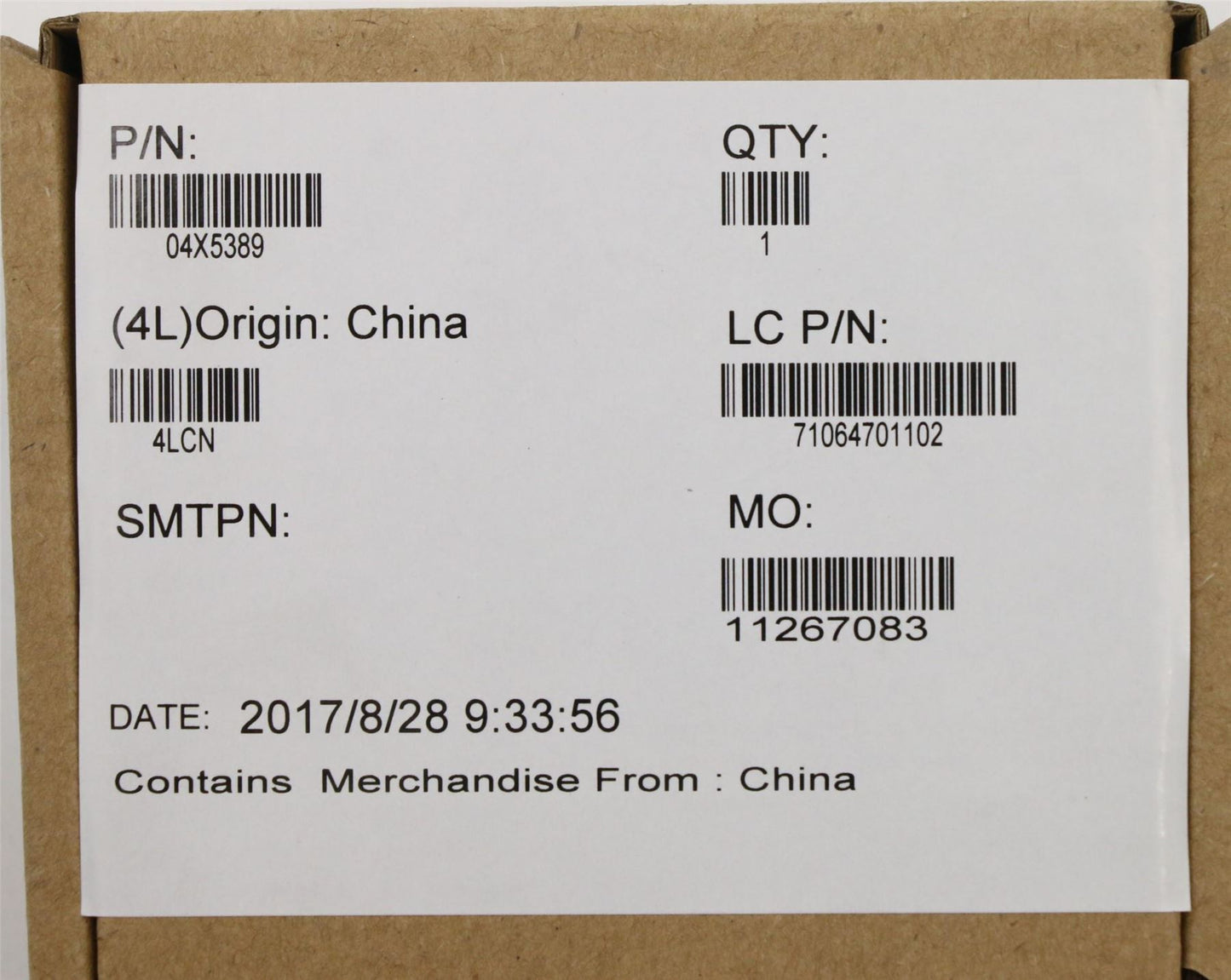 Lenovo MIC, Subcard, Hall sensor 04X5389