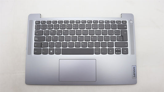 Lenovo IdeaPad 3 14IAH8 Palmrest Cover Touchpad Keyboard Spanish Grey 5CB1M46397
