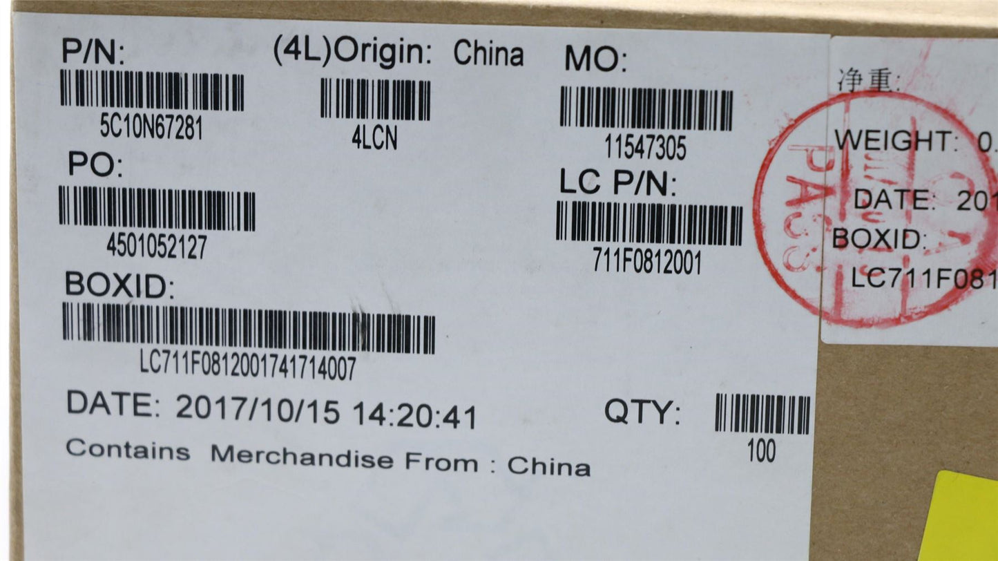 Lenovo Legion Y720-15IKB DC In Port Socket Power Cable 5C10N67281