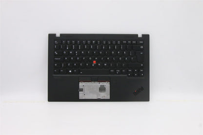 Lenovo Carbon X1 8th Keyboard Palmrest Top Cover Swedish Finnish 5M10Z37032