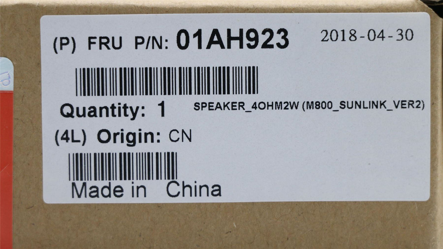Lenovo ThinkCentre M800z M810z Speaker Speakers 01AH923