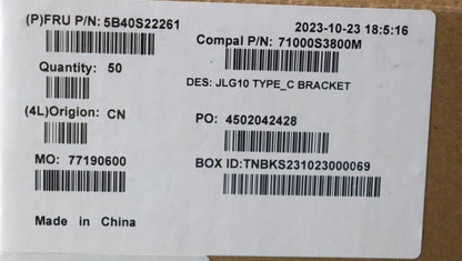 Lenovo Type_C Bracket C 83DV 5B40S22261