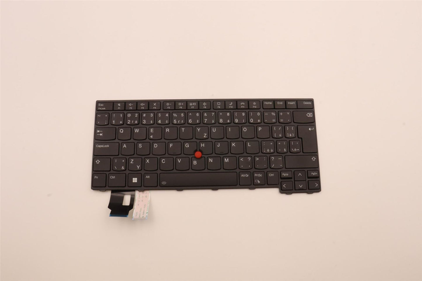 Lenovo ThinkPad P14s 4 P14s 3 L14 4 T14 4 T14 3 Keyboard Czech Black 5N21D68006