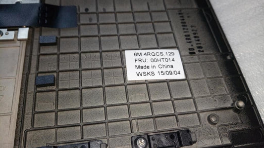 Lenovo ThinkPad X1 1st Gen Keyboard Palmrest Top Cover Hebrew Black 00HT014