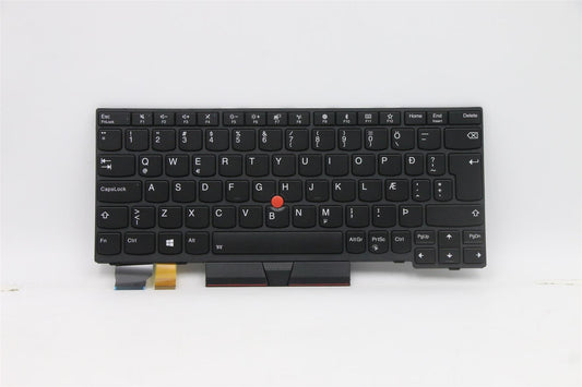 Lenovo ThinkPad X280 A285 X390 X395 L13 Keyboard Icelandic Black Backlit 01YP216