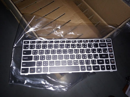 Lenovo TC-T5G1-CCY-BlackKeySilverFrame-KBD Traditional Chinese Keyboard 25215110