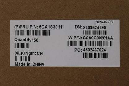 Lenovo FRU Replaceable TypeC-HST Board 5CA1S30102
