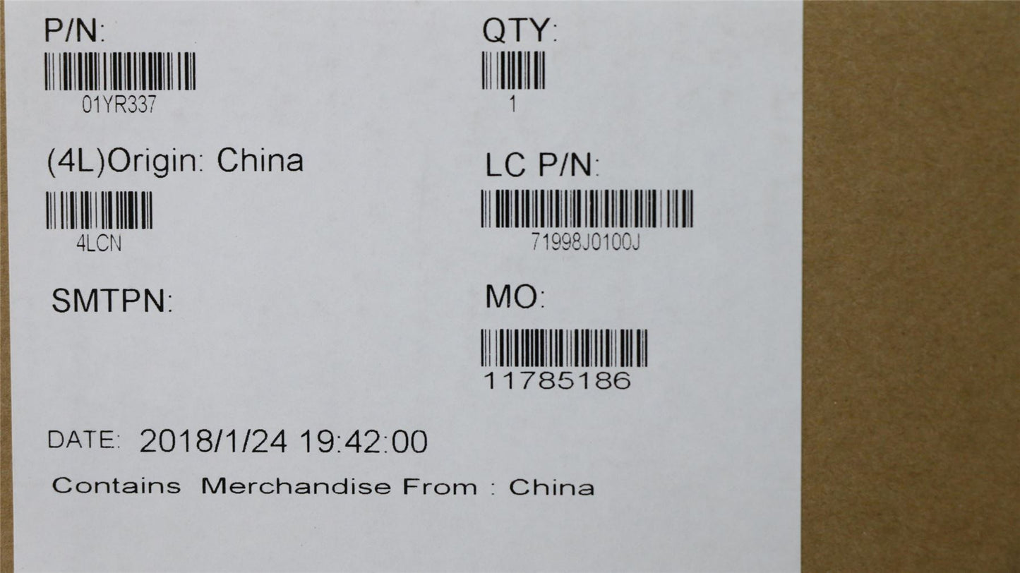 Lenovo ThinkPad T480 Motherboard Mainboard 01YU860