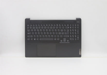 Lenovo IdeaPad 5 16ACH6 Palmrest Cover Touchpad Keyboard Swiss Grey 5CB1C74990