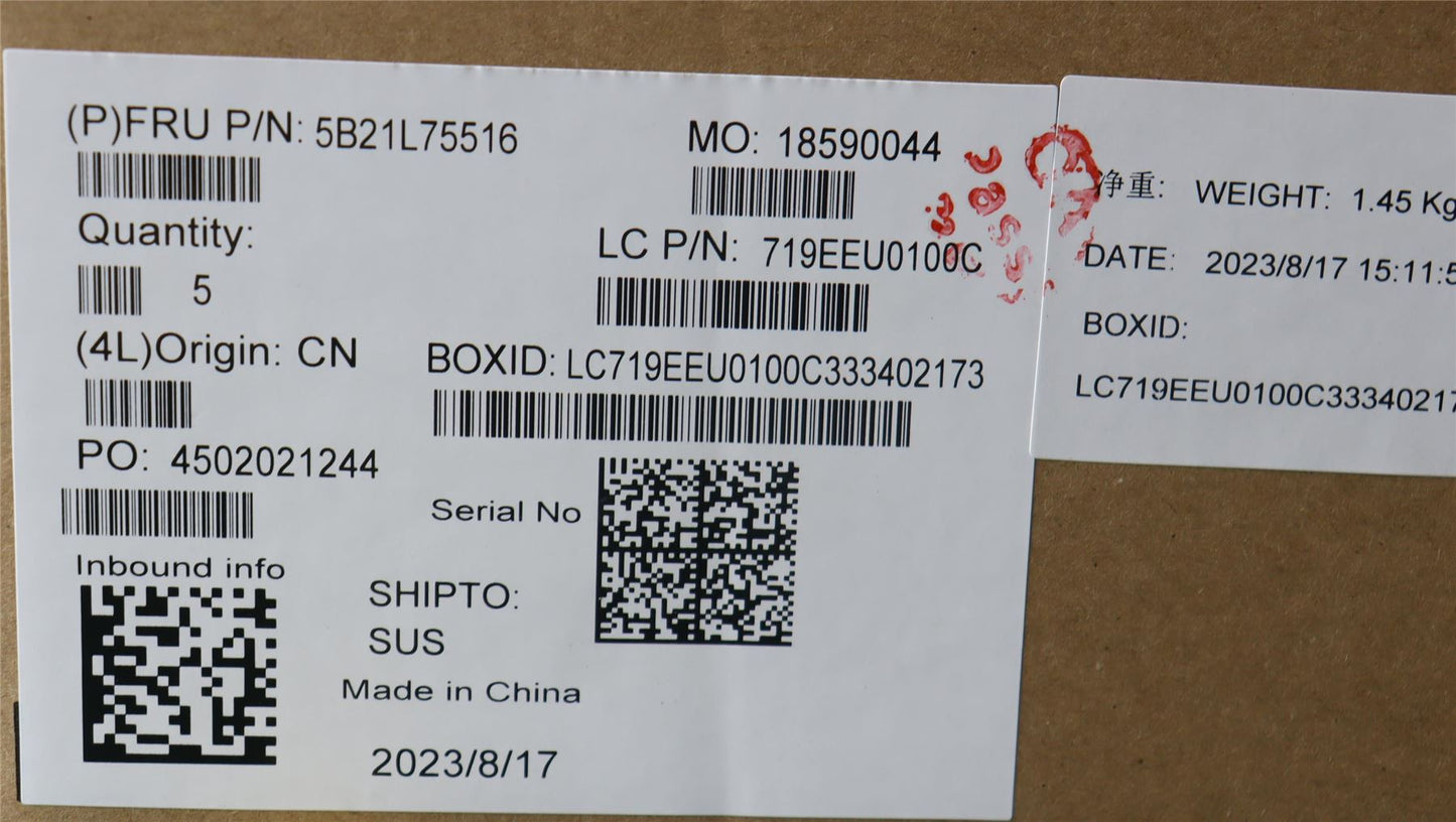 Lenovo ThinkPad E14 Gen 5 s Motherboard Mainboard DIS INTELI71355U 8G 5B21L75516