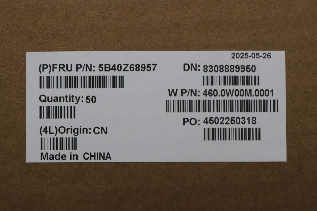 Lenovo FRU CRU Abby WWAN Bracket Board 5B40Z68957
