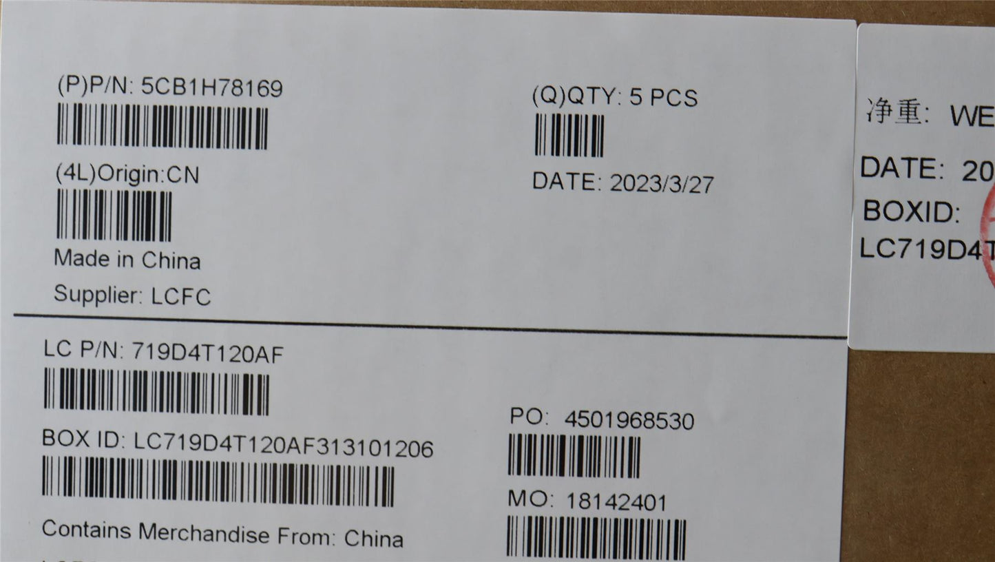 Lenovo Upper Case ASM_UKE L82RK FP MB N 5CB1H78169