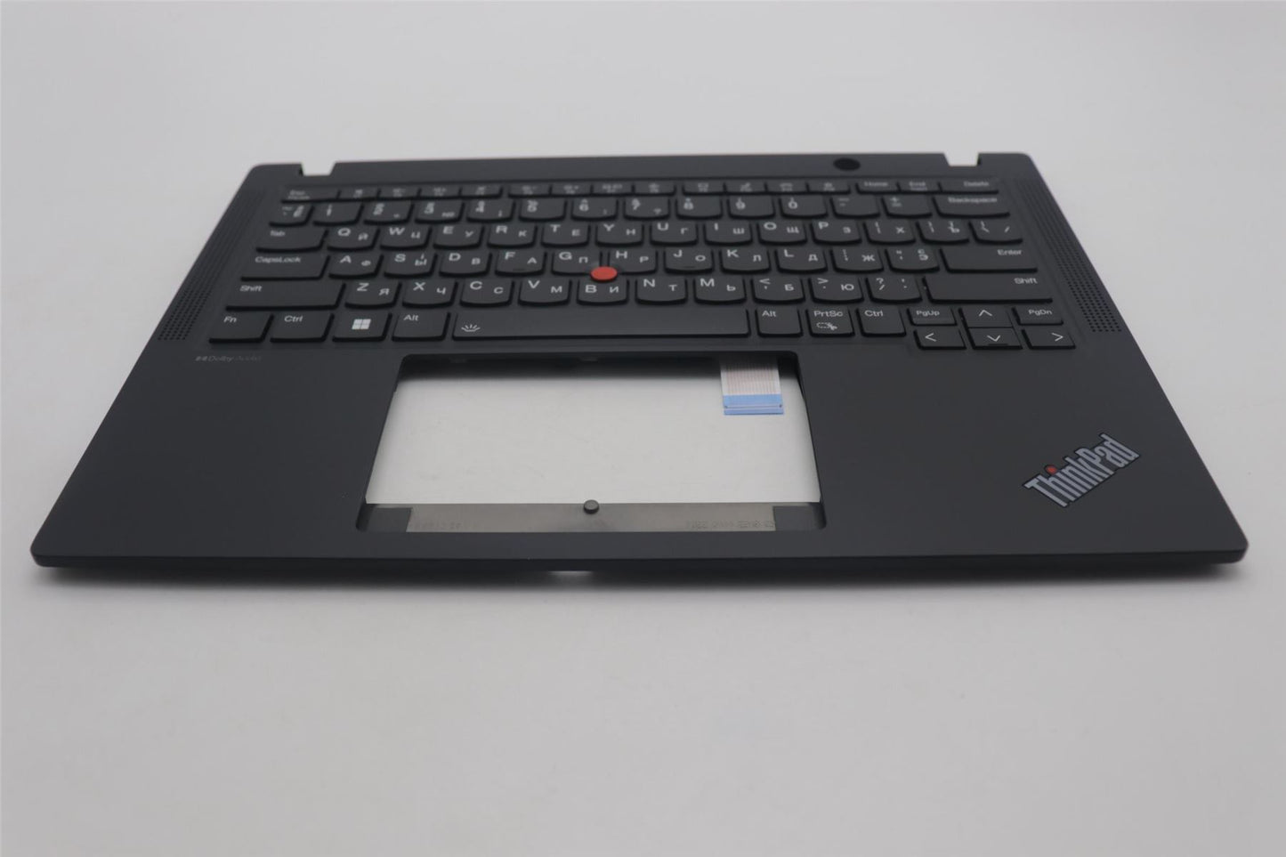 Lenovo ThinkPad X13 Gen 4 Keyboard Palmrest Top Cover Ukrainian Black 5M11H94580