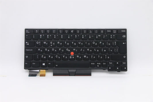Lenovo ThinkPad X13 L13 Gen 2 s Keyboard Bulgarian Black Backlit 5N20V43044