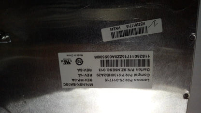 Lenovo DF T4TY CZH-SLK 102KEY METALLICF KBD Czech Slovak Keyboard 25011715