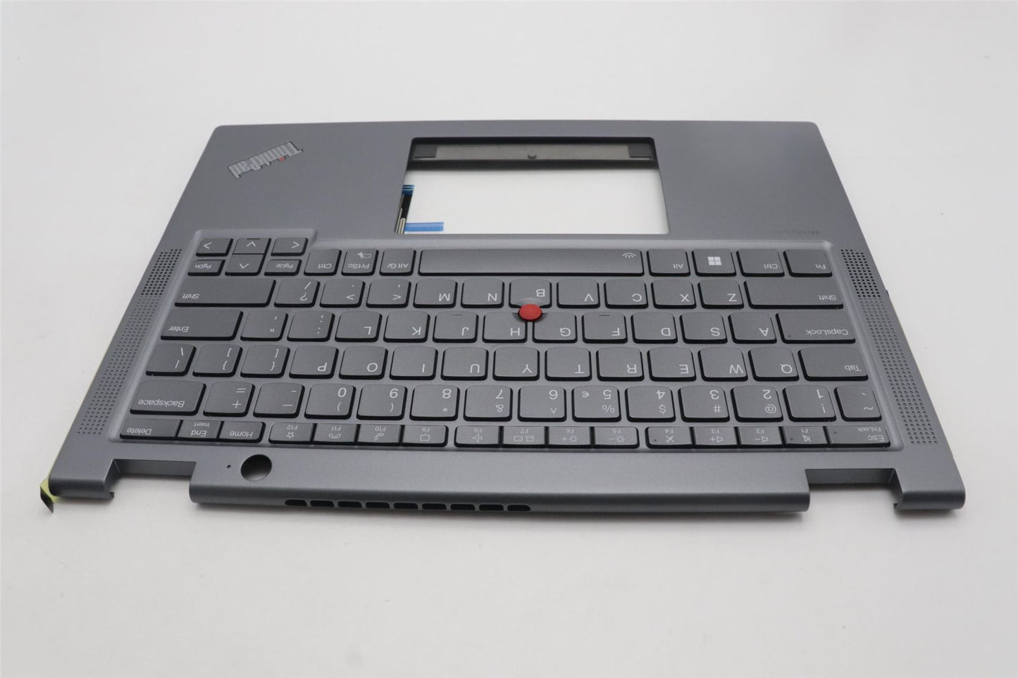 Lenovo Yoga X13 Gen 4 Palmrest Cover Keyboard US Europe Grey 5M11L64666